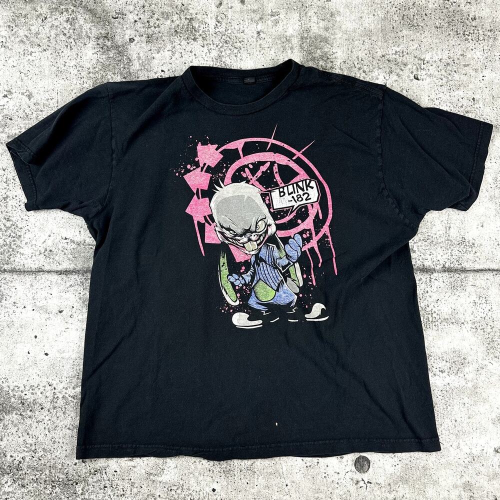 Blink 182 Shirt Evil Rabbit Size Large Pop Punk Y2K Band Shirt